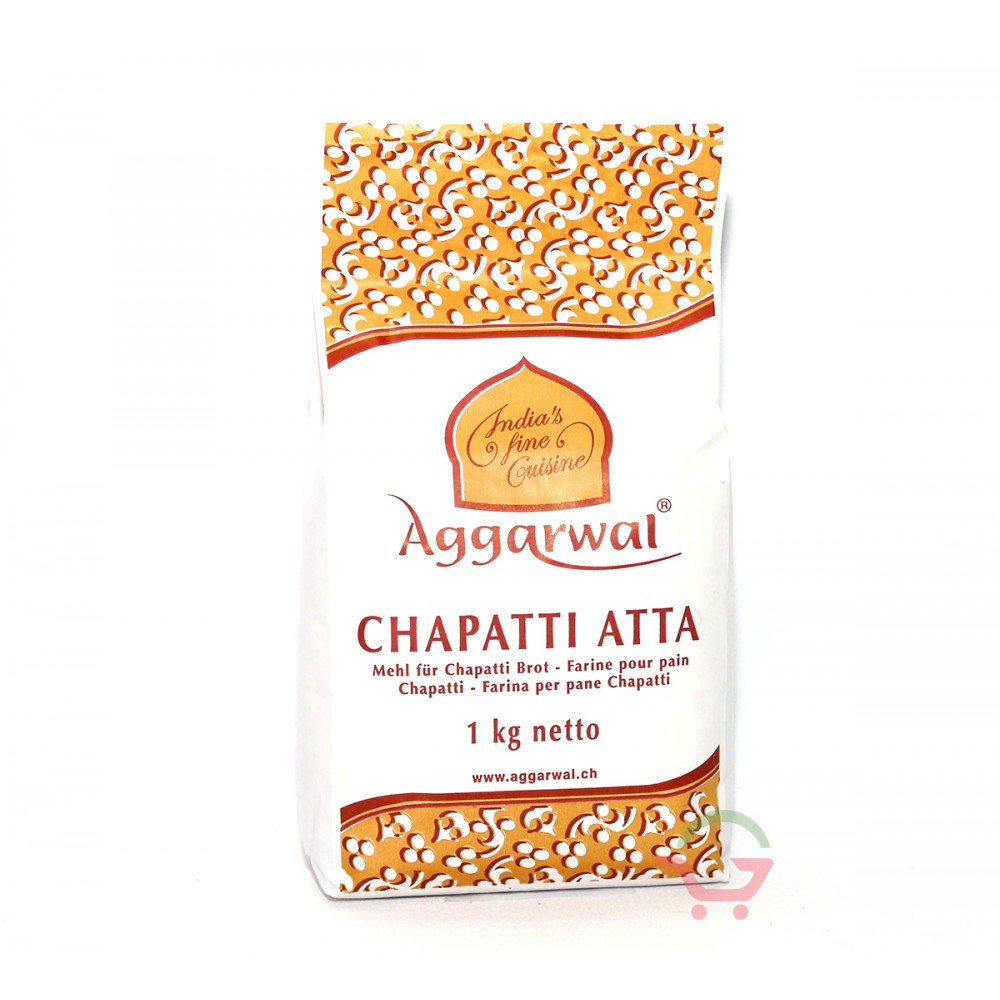 Aggarwal Farine pour pain Chapatti 1kg