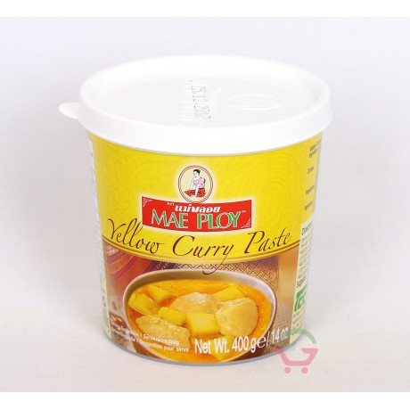 Mae Ploy Pâte de Curry Jaune 400g