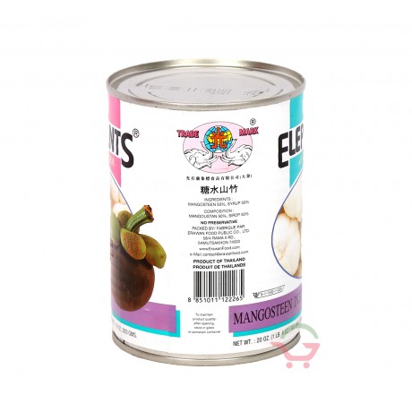 Mangosteen in light Syrup 565g